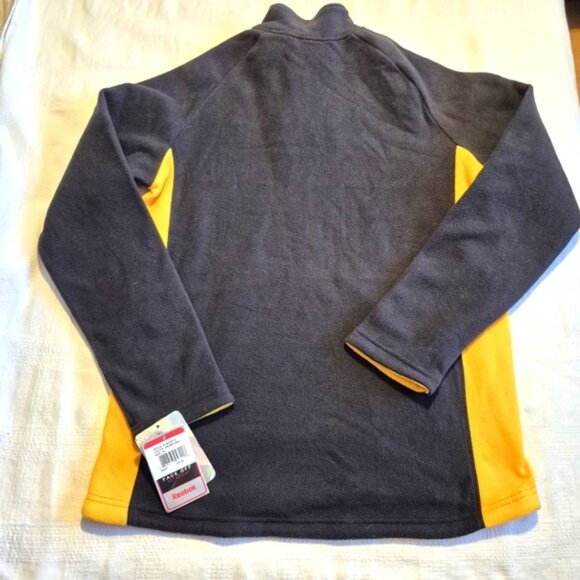 Boston Bruins boys size XL or 18 long sleeve fleece pull over 1/4 zipper NWT - Picture 2 of 6